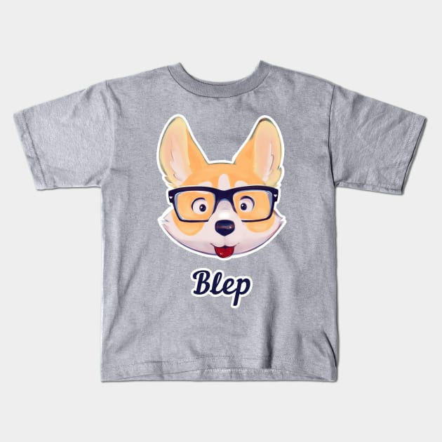 Blep Kids T-Shirt by Chelbee